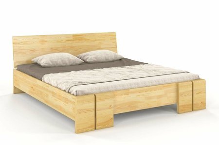 Vestre Maxi borovicová postel s truhlou 200x220