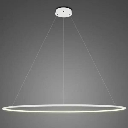 Visící lampa LED kruhy č.1 150 cm, bílý, 3000K