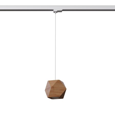 WoodZávěsná lampa Y přírodní dřevo GU10 3000K 7W 510lm #W