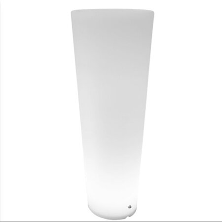 Zahradní lampa květináč FLOWER POT XL LED RGBW 16 barev 115 cm