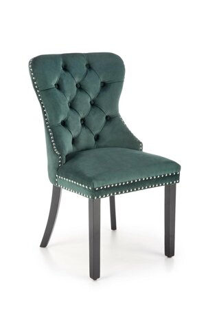 Židle Charlotte zelená/černá