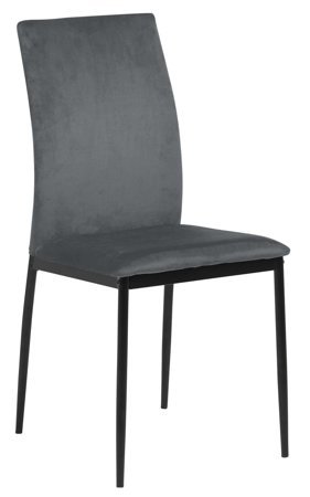 Židle Demina tmavě šedá