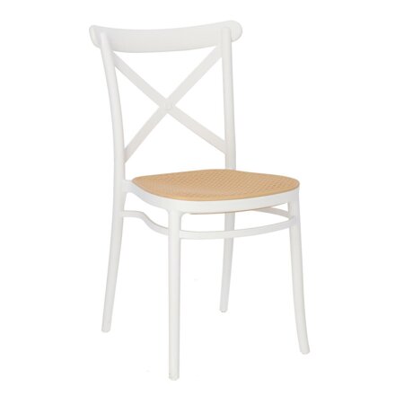 Židle Moreno bílá Výprodej