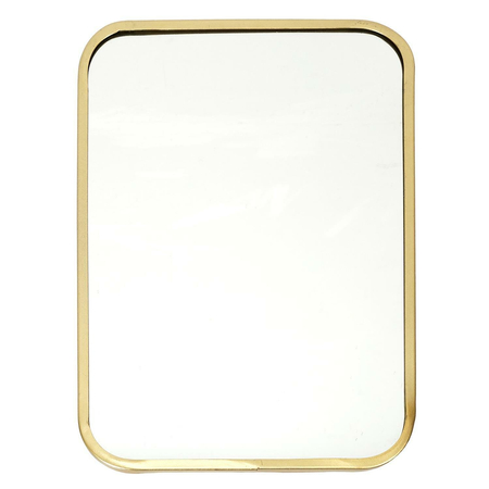 Zlaté čtvercové zrcadlo Arcilla
