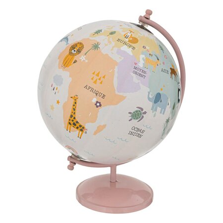 pr. Dětský globus 20 cm růžový