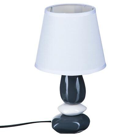 sk.Keramická lampa Luis anatte-white bílé stínidlo