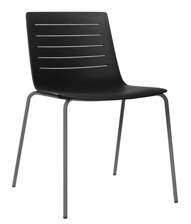 židle Skin 4 černá