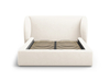 Miley II Light Beige Velvet postel 140x200