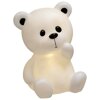 Noční lampa Bear XL bílá