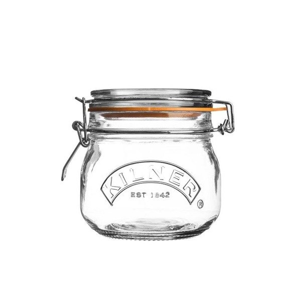 Sklenice 0,5l, Round Clip Top Jar KILNER