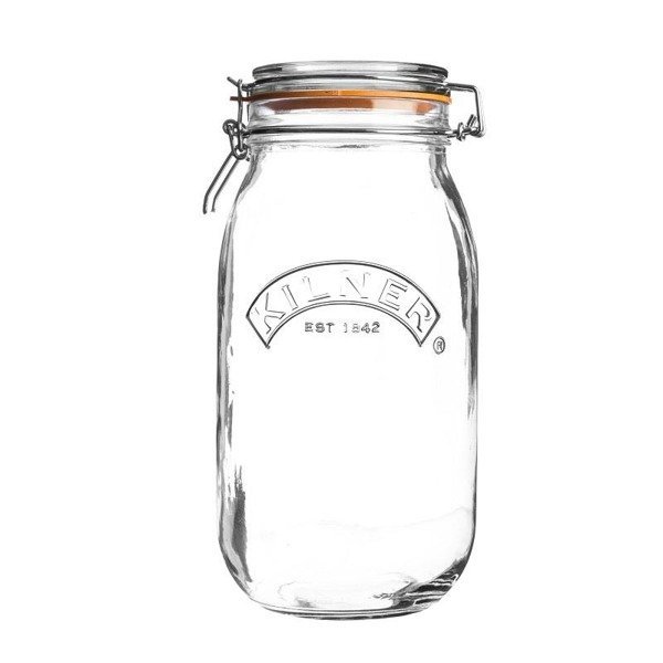 Sklenice 3l, Round Clip Top Jar KILNER