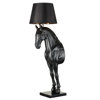 Stojací lampa HORSE S černá