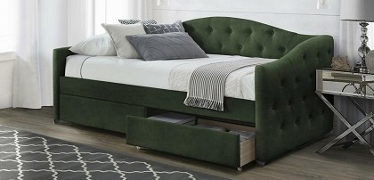 jednolůžko s kontejnerem