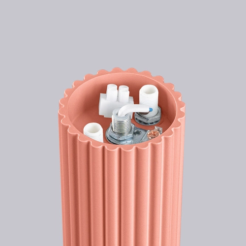 Stropní svítidlo HALO moderní kulaté růžové IP44 do koupelny a obýváku skleněné