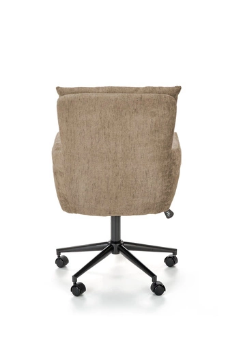 Ergonomická kancelářská židle Resof béžová otočná s nastavitelnou výškou na práci Intesi