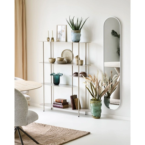 Skleněná váza Bers tmavě zelená 25 cm moderní dekorativní do obýváku