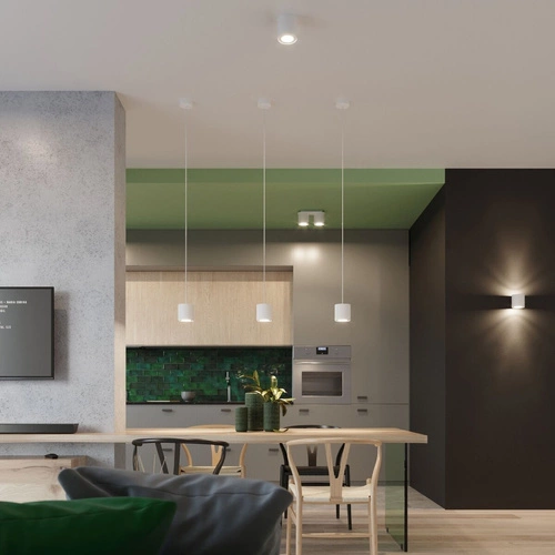 Nástěnné svítidlo ORBIS 1 bílé moderní hliníkové do ložnice a obývacího pokoje Sollux Lighting