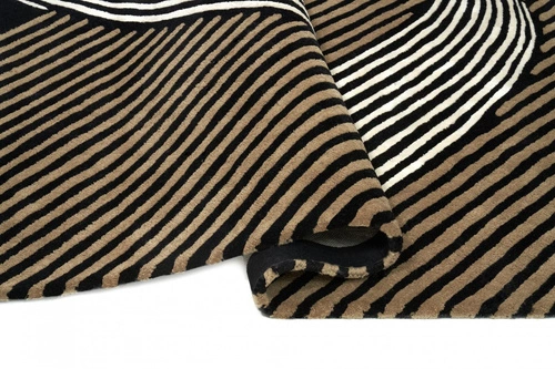 Moderní vlněný koberec Emerald Gold 200x300 ručně tkaný do obýváku nebo ložnice