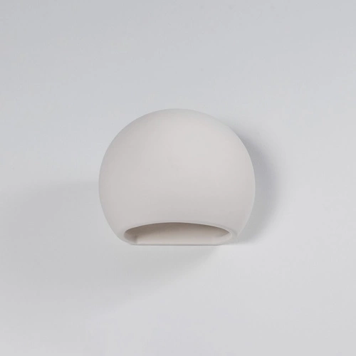 Keramická nástěnná lampa GLOBE bílá moderní do obýváku a ložnice Sollux Lighting