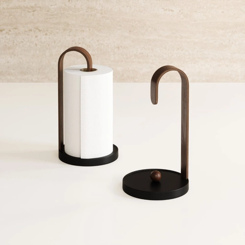 Zvonkový stojan na kuchyňské utěrkywood ořech