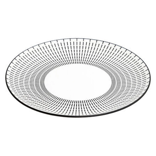 Stolní servis Lunis 18-dílný černý