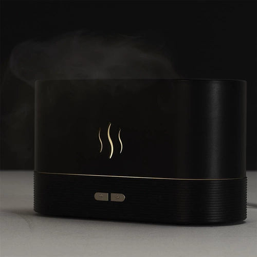 Elektrický aroma difuzér LED Intesi černý úsporný pro domácnost