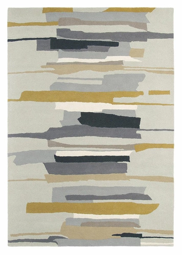 Moderní vlněný koberec do obýváku Zeal Harlequin 250x350 cm ručně tkaný snadno čistitelný