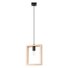 Visící lampa ARIES přírodní dřevo