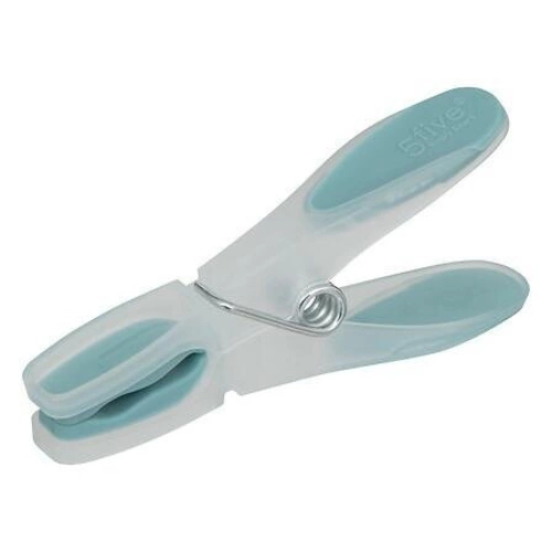 Sada kolíčků na prádlo 24ks šedé/mátové