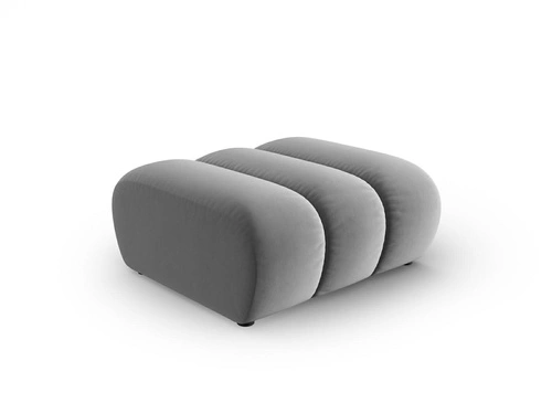 Taburet Lupine Grey Velvet