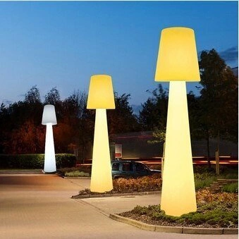 Zahradní lampa GARDENA L LED RGBW 16 barev 150 cm stojící