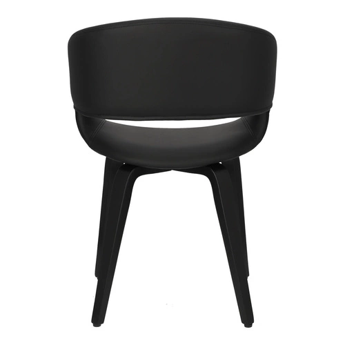 Židle Supernova černá ekokůže       výprodej