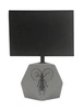 Animi stolní lampa skříňová lampa 1x40W E14 světle šedá