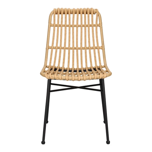 Sada 4 zahradních židlí Surabaya z technoratanu boho do jídelny i na terasu přírodní Intesi