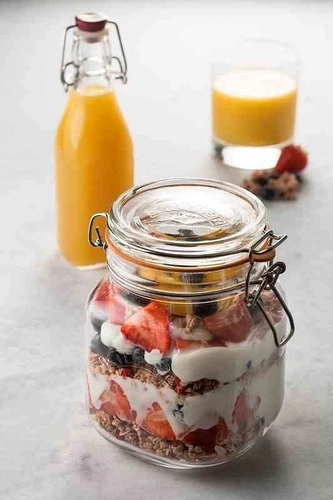 Sklenice 2l, Square Clip Top Jar KILNER