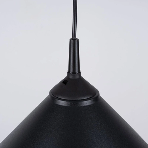 Závěsné svítidlo ZUMA černé moderní ocelové do obýváku, kuchyně i nad stůl 30 cm