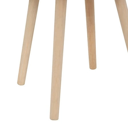 Noční stolek Atmosphera Nysos ve skandinávském stylu, přírodní, s policemi, šířka 40 cm