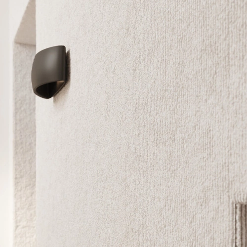 Keramická nástěnná lampa PONTIUS černá