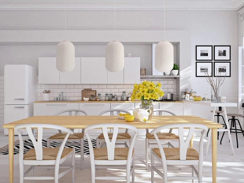 Závěsné svítidlo CRESTO bílé skleněné moderní do obýváku a jídelny 20 cm CANDELLUX