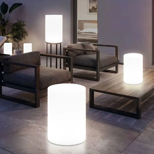 Zahradní lampa stůl TUBE LED RGBW 16 barev 40 cm