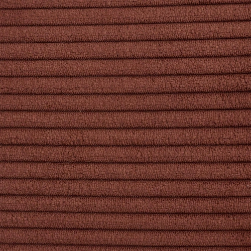 Skládací taburet s úložným prostorem z manšestru v barvě terakoty do obýváku a předsíně Velse Scott Intesi