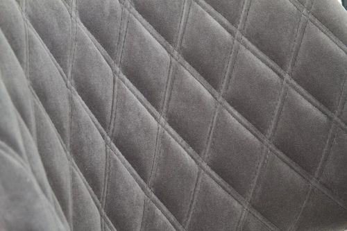 Čalouněná jídelní židle Turynia Intesi skandinávská šedá s područkami dub