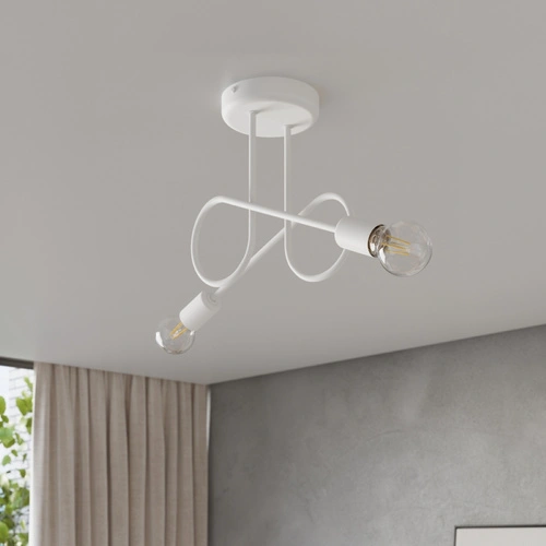 Lustra LOOP 2 bílý