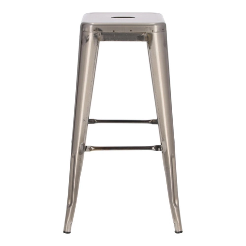 Židle barová Paris 75cm. kovová insp. Tolix Výprodej