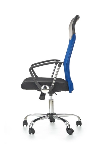 Ergonomická otočná kancelářská židle Spiner modrá s nastavitelnou výškou do kanceláře Intesi