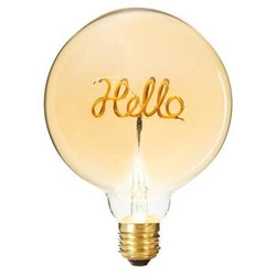 Atmosphera Hello LED žárovka E27 dekorativní skleněná vintage pro závěsné nebo stolní lampy