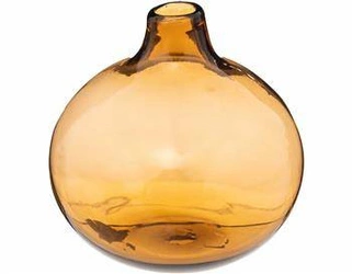 Jednoduchá váza žlutá 11cm