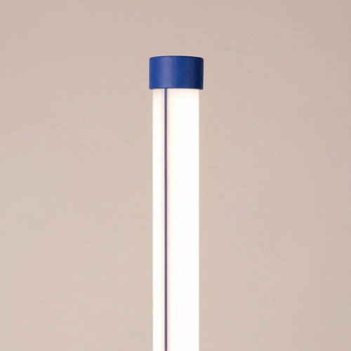 TRANG moderní stojací lampa do obývacího pokoje LED ultramarínová 3000K