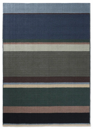 Moderní vlněný koberec Artisan Stack Green 200x280 do obýváku a ložnice snadno čistitelný