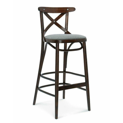 Dřevěný barový stůl s opěrkou Fameg BST-8810, rustikální, na míru do kuchyně a jídelny